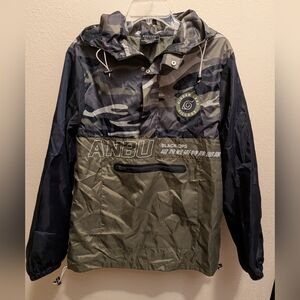 Naruto Camouflage Windbreaker Jacket